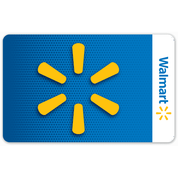 Basic Blue Yellow Spark Walmart Gift Card