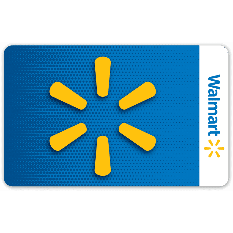 Basic Blue Yellow Spark Walmart Gift Card