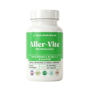 Basic Health Brands Aller-Vite Nasal Support, Bioflavonoids, Relieves Itchy Nose & Eyes, 100 Tablets