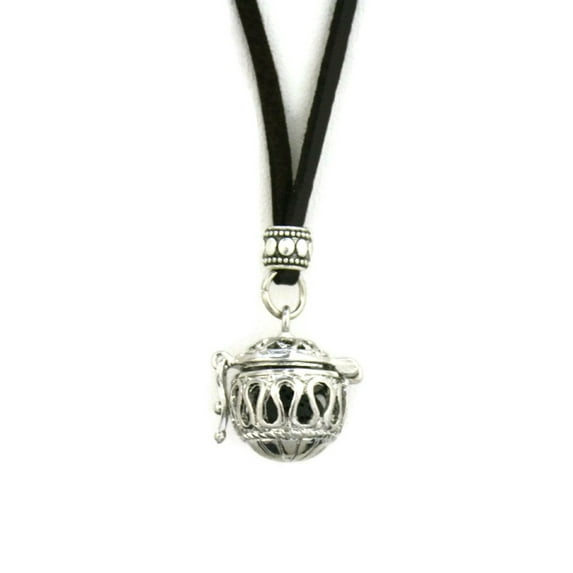 Basic Brown Essential Oil Diffuser Necklace - 18-20" Soft Leather Cord