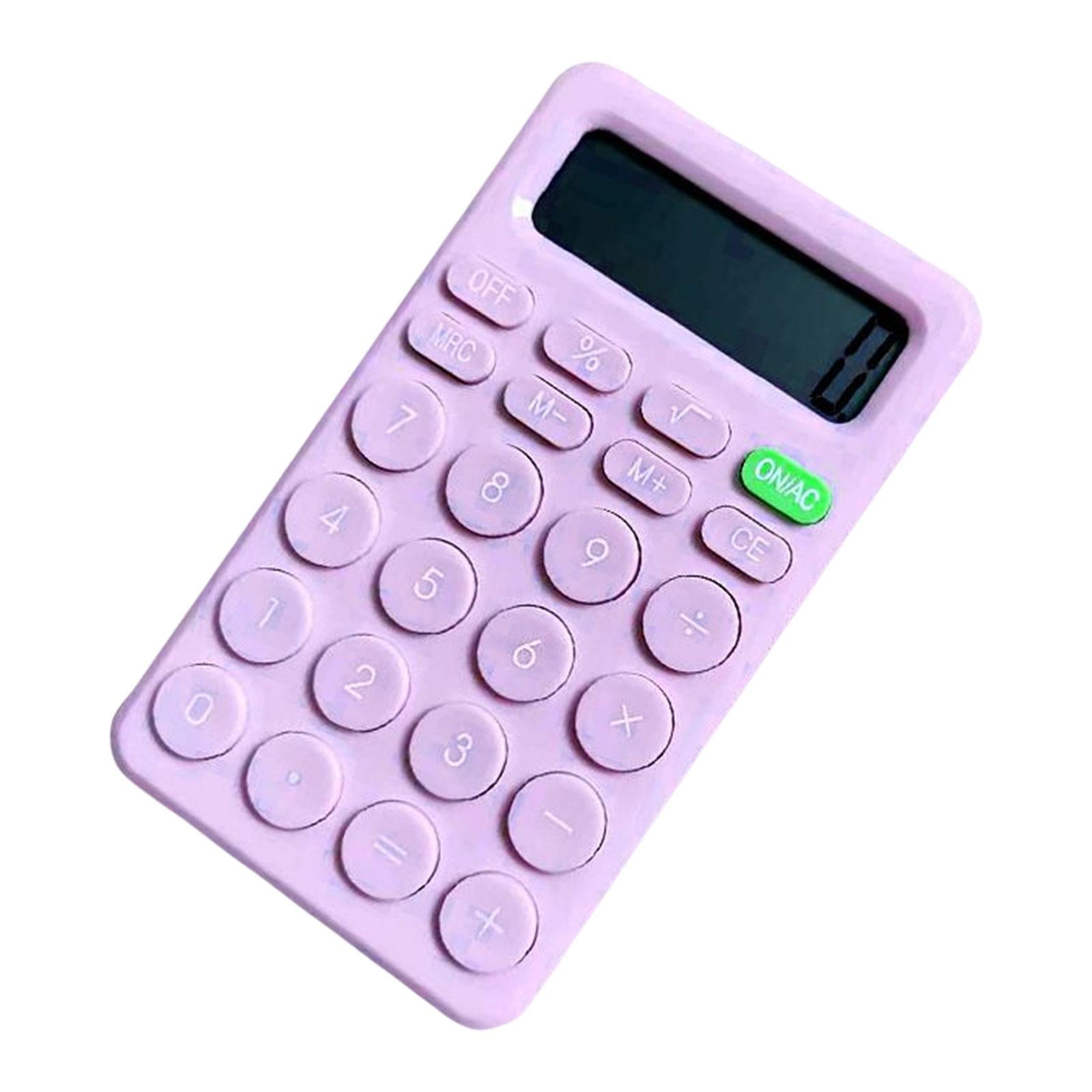 Basic Calculator, Desk Calculator, 8 Digit Digital Lightweight Desktop Calculator, Standard Function Calculator for Home Accounting Children