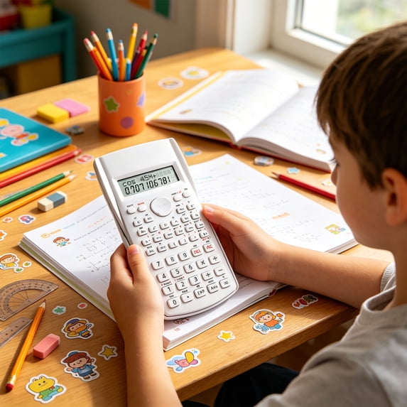 Basic Calculators, Scientific Calculator Exam For Students College Student Accounting Functions Electronic Calculator Elementary School Accountant
