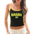thumbnail image 1 of Basic Camisole For Women Tanks Tops Baby Tees For Brazil Crop T Graphic Tees For 90s Streetwear Casual Cami Sleeveless, 1 of 8