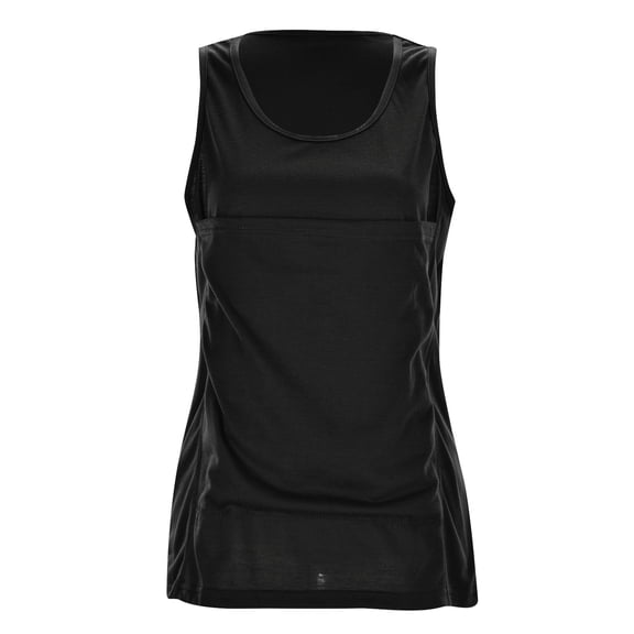 Basic Camisole For Women Tanks Tops Solid Color With Pocket Stylish Versatile For Daily Wear Comfortable Breathable Summer Sleeveless Tops