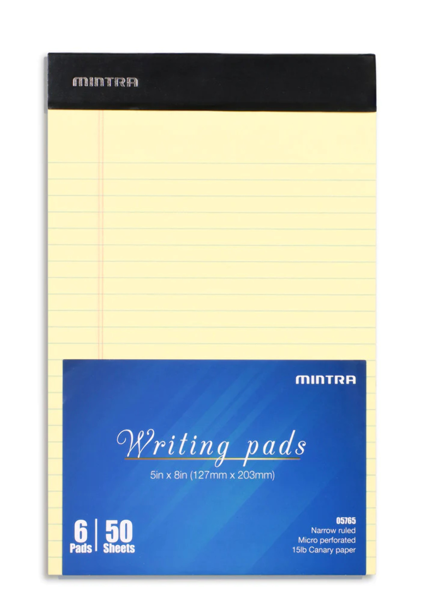 Ampad Double Sheets Pad, Legal/Wide, 8 1/2 x 11 3/4, White, 100 Sheets ...