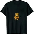 thumbnail image 1 of Basic Cat Geometry Cute Cat Cat Lover Cat Owner math school T-Shirt, 1 of 5