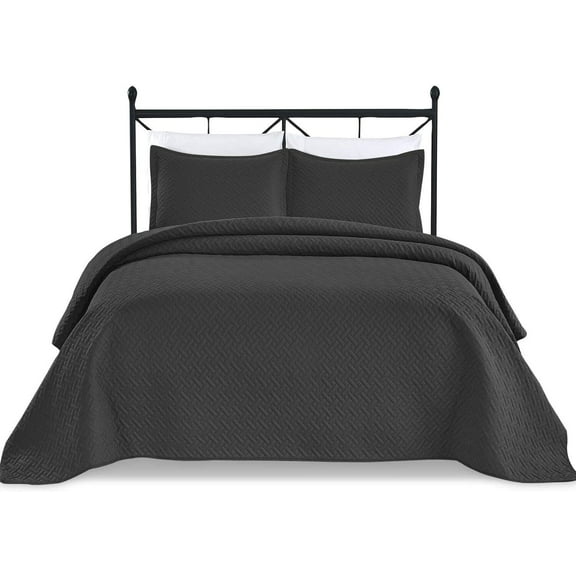 Basic Choice 3-Piece Quilted Bedspread Coverlet Set