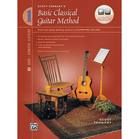 Pre-Owned Scott Tennant's Basic Classical Guitar Method, Book 1 (Book & CD) (Paperback) 073901983X 9780739019832