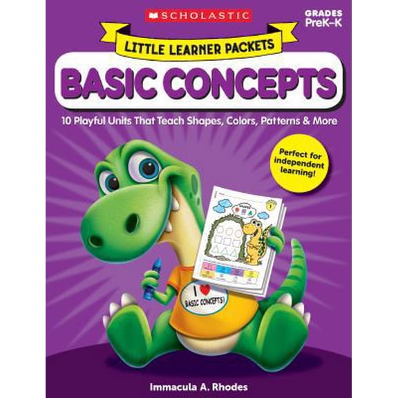 Pre-Owned Little Learner Packets: Basic Concepts: 10 Playful Units That Teach Shapes, Colors, Patterns & More (Paperback) 133823031X 9781338230314