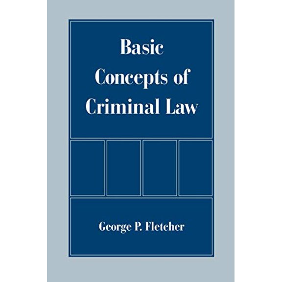Pre-Owned Basic Concepts of Criminal Law (Paperback) 0195121716 9780195121711
