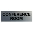 thumbnail image 1 of Basic Conference Room Sign (Brushed Silver) - Small, 1 of 5