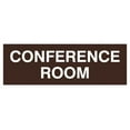 thumbnail image 1 of Basic Conference Room Sign (Dark Brown) - Medium, 1 of 5