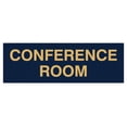 thumbnail image 1 of Basic Conference Room Sign (Navy Blue/Gold) - Medium, 1 of 5