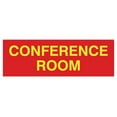 thumbnail image 1 of Basic Conference Room Sign (Red/Yellow) - Medium, 1 of 5