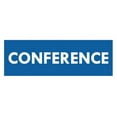 thumbnail image 1 of Basic Conference Sign (Blue) - Small, 1 of 5
