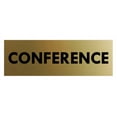thumbnail image 1 of Basic Conference Sign (Brushed Gold) - Large, 1 of 5