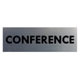thumbnail image 1 of Basic Conference Sign (Brushed Silver) - Medium, 1 of 5
