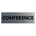 thumbnail image 1 of Basic Conference Sign (Brushed Silver) - Small, 1 of 5