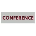 thumbnail image 1 of Basic Conference Sign (Light Grey / Burgundy) - Large, 1 of 5
