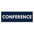 thumbnail image 1 of Basic Conference Sign (Navy Blue / White) - Large, 1 of 5