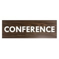 thumbnail image 1 of Basic Conference Sign (Walnut) - Large, 1 of 5