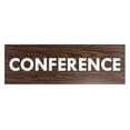 thumbnail image 1 of Basic Conference Sign (Walnut) - Medium, 1 of 5