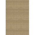 thumbnail image 1 of Basic Cream Brown Indoor/Outdoor Rug - UV Resistant, Made from 100% Recycled Material, Reversible, 1 of 6