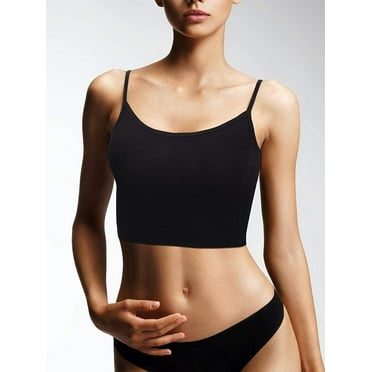 Basic Crop Tank Tops Sleeveless Racerback Crop Sport Top for Women