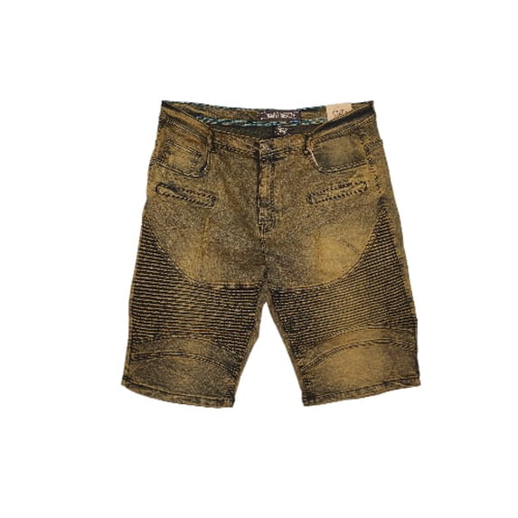 Basic Denim Ripped Shorts