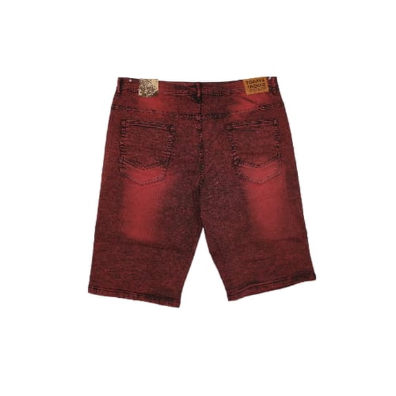 Basic Denim Ripped Shorts