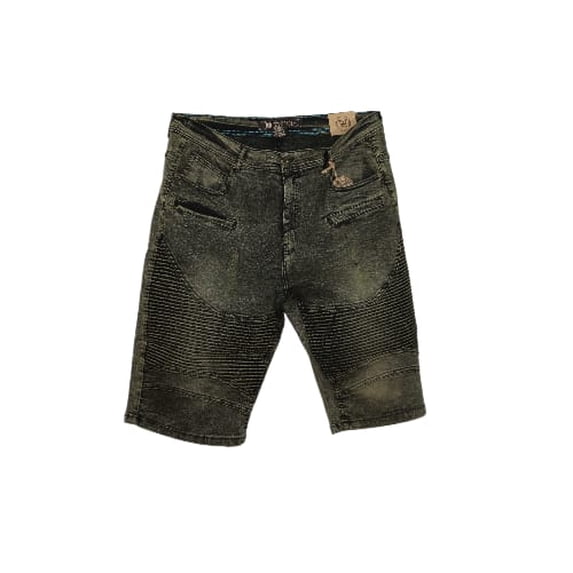 Basic Denim Ripped Shorts