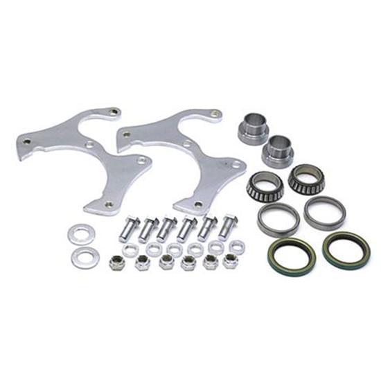 Basic Disc Brake Kit, 1969-77 GM Caliper, Fits Stock Ford Spindle, 5on4-3/4
