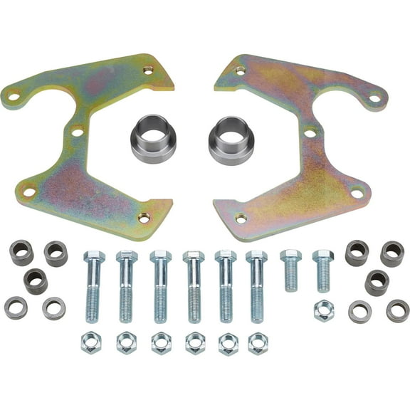 Basic Disc Brake Kit, Fits 1937-48 Ford Spindle to F-150 Rotors, 5 on 5-1/2