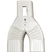 Basic Downspout Diverter for Rain Barrels 2X3, Linen