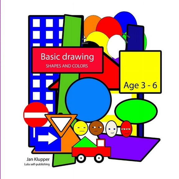 Basic Drawing: Shapes and Colors, (Paperback)