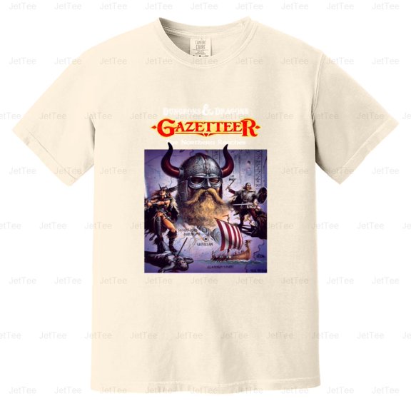 Basic Dungeons & Dragons 1977-1995 019 Gaming Fantasy Comfort Color T-Shirt Unisex, up to 4XL
