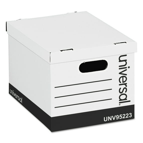 Universal File Storage with Lift-Off Lid Letter/Legal Fiberboard 12 x 15 x 10 WE 12/Ctn