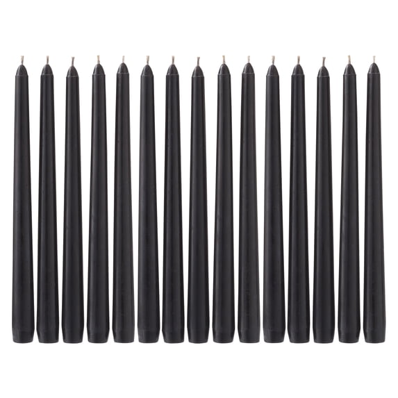 Basic Elements Black Unscented Taper Party Pack By Ashland