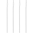 thumbnail image 1 of Basic Elements Collapsible Eye Needles – 2.5 Inch Long – Flexible Twisted Wire – Large Eye, Easy to Thread – 4 Medium Needles, 1 of 5