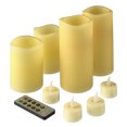thumbnail image 1 of Basic Elements Ivory LED Candle Set with Remote By Ashland, 1 of 2