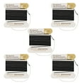 thumbnail image 1 of The Beadsmith Pure Silk Cord – Black Color, Size 6, Five Cards, Needles Attached, 1 of 7