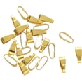 thumbnail image 1 of Basic Elements Soldered Jump Rings \\u2013 4mm, Gold Plated, 0.61mm (22 Gauge) Wire Thickness, 16 Pieces \\u2013 Findings for Making Keychains, Charms, Chain Mail and Body Jewelry, 1 of 5