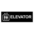 thumbnail image 1 of Basic Elevator Sign (Black) - Large, 1 of 4