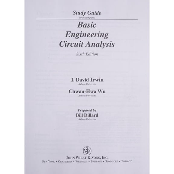Pre-Owned Basic Engineering Circuit Analysis (Paperback) 9780471366485