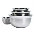 thumbnail image 1 of Basic Essentials 4 Piece Stainless Steel Mixing Bowl Set, 1 of 7