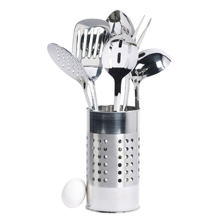 剃刀セット 6本 ステンレス鋼 ケース付き◇ Basic Essentials 7 Piece Stainless Steel Tub of Tools Set