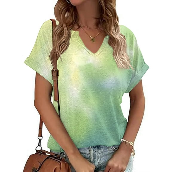 Basic Fitted Short Sleeve Tees Shirt Womens Blouses for Wedding Plus Size Shirts for Women 4X