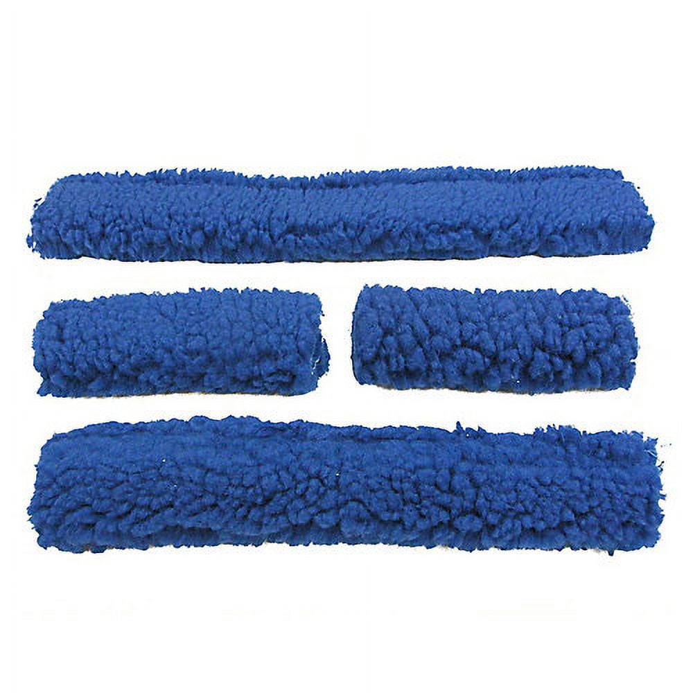 Basic Fleece 4-Piece Halter Tube Set Blue - Walmart.com