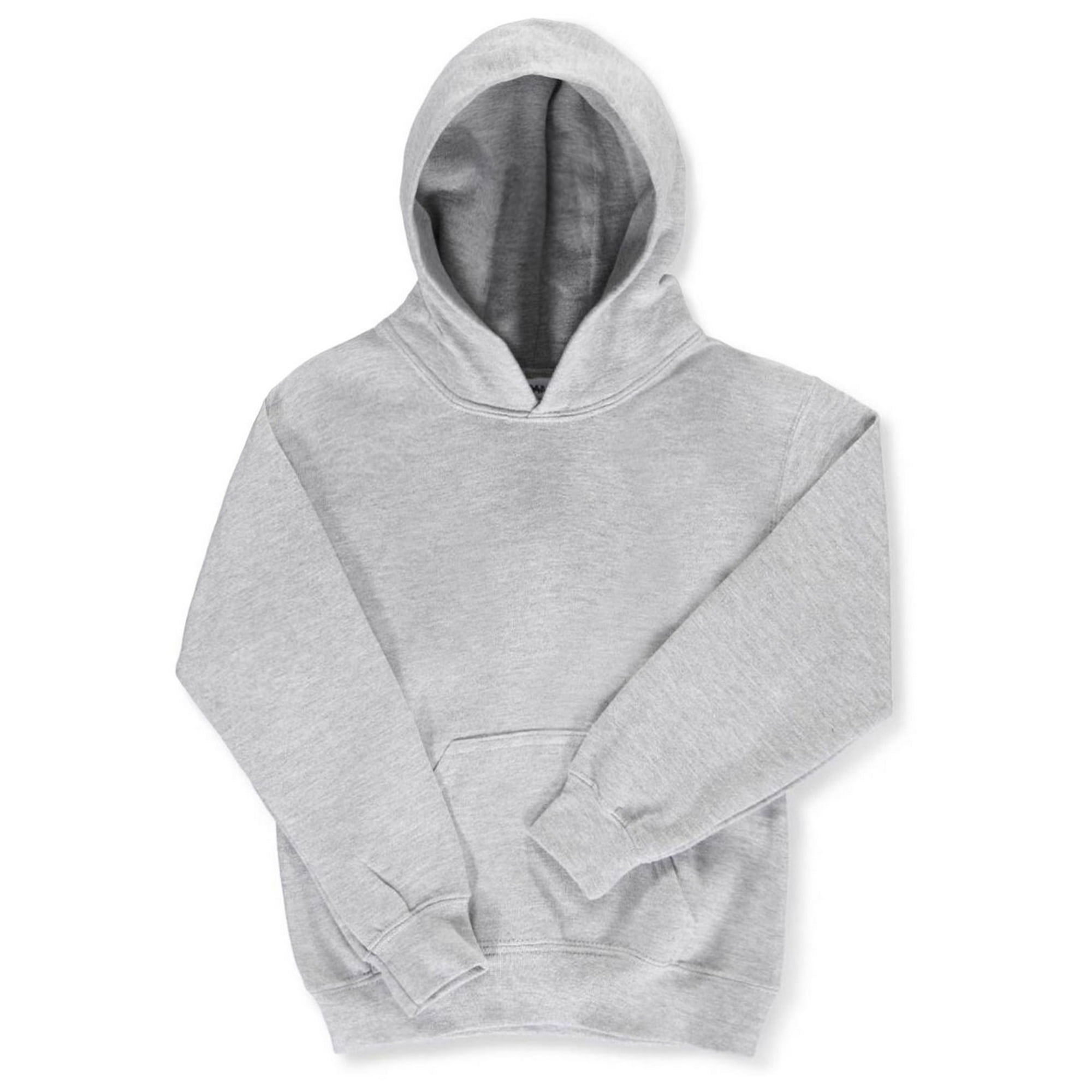 Basic Fleece Unisex Hoodie (Youth Sizes S - XL) - Walmart.com