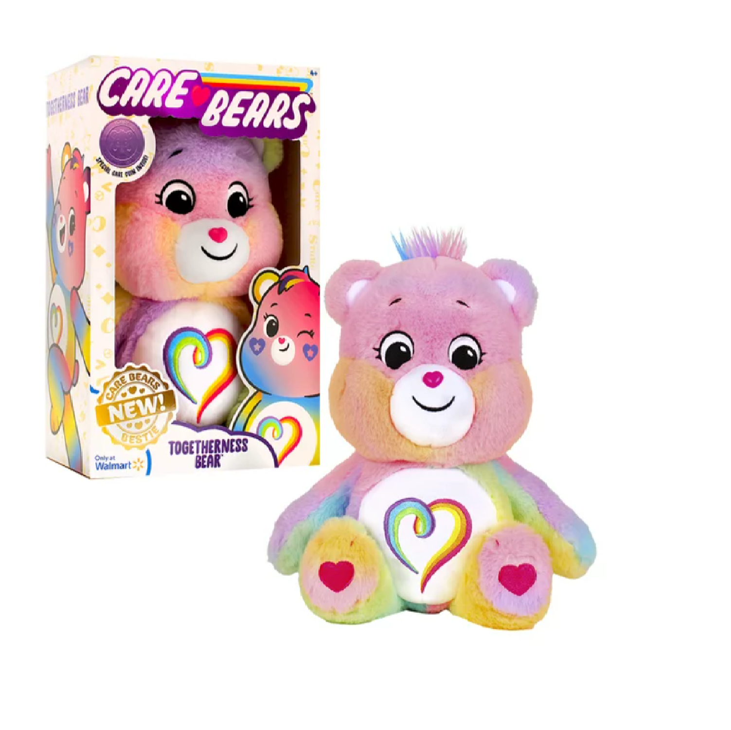 Basic Fun Care Bears 12" Togetherness Bear Stuffed Animal